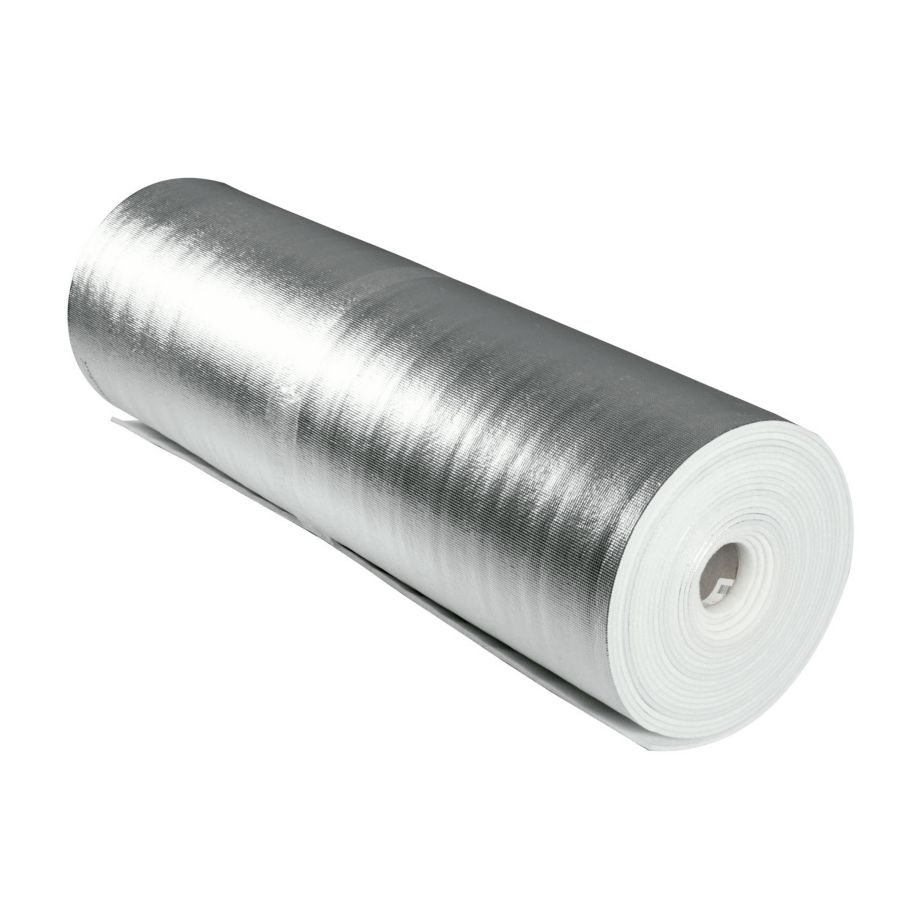 Rollo aislante termico aluminizado