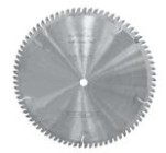 Sierra circular tungsteno de 10" x 80 dientes para aluminio eje