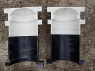Molde plástico para la fabricación de bolardos 240 mm de diámetro