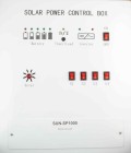 Caja de control sistema de energía solar