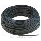 cable de cobre aislado THHN No.2 Rollo de 100 m color negro